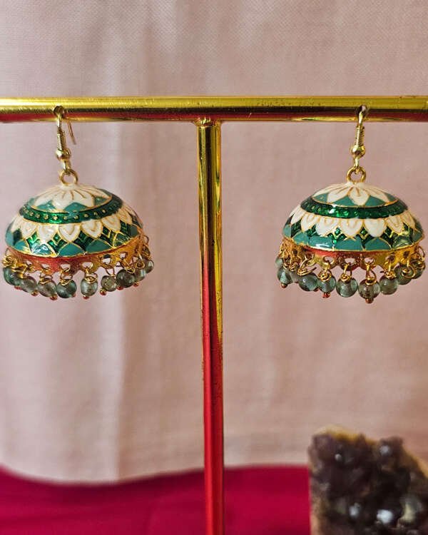 HARYALI JHUMKIS